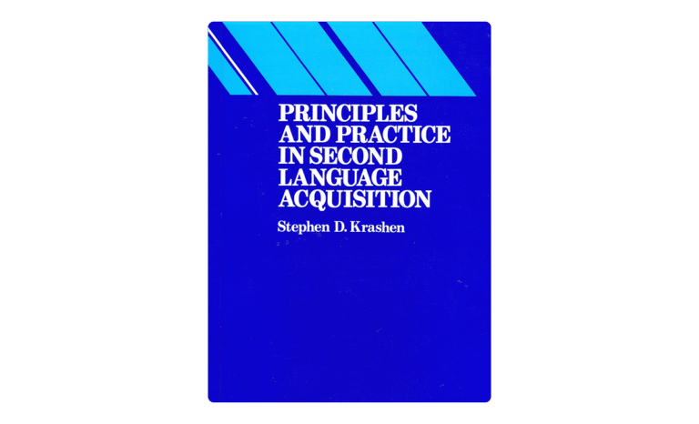 Principles and Practice in Second Language Acquisition