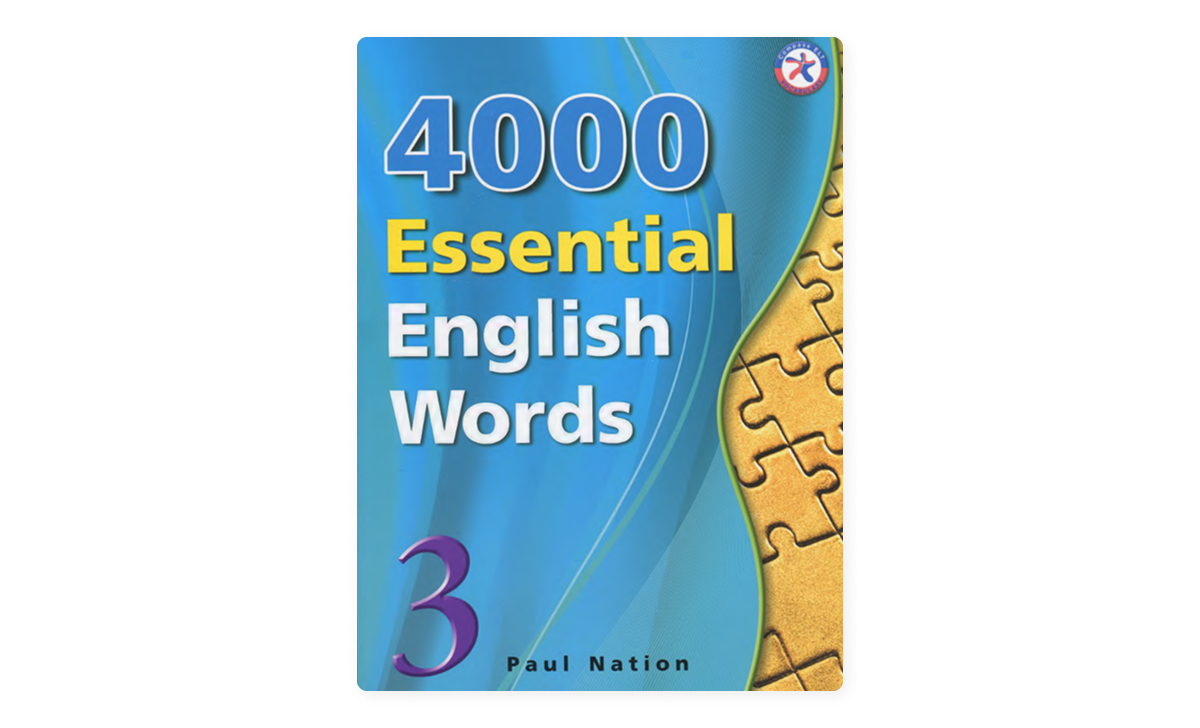 4000 Essential English Words Book 3