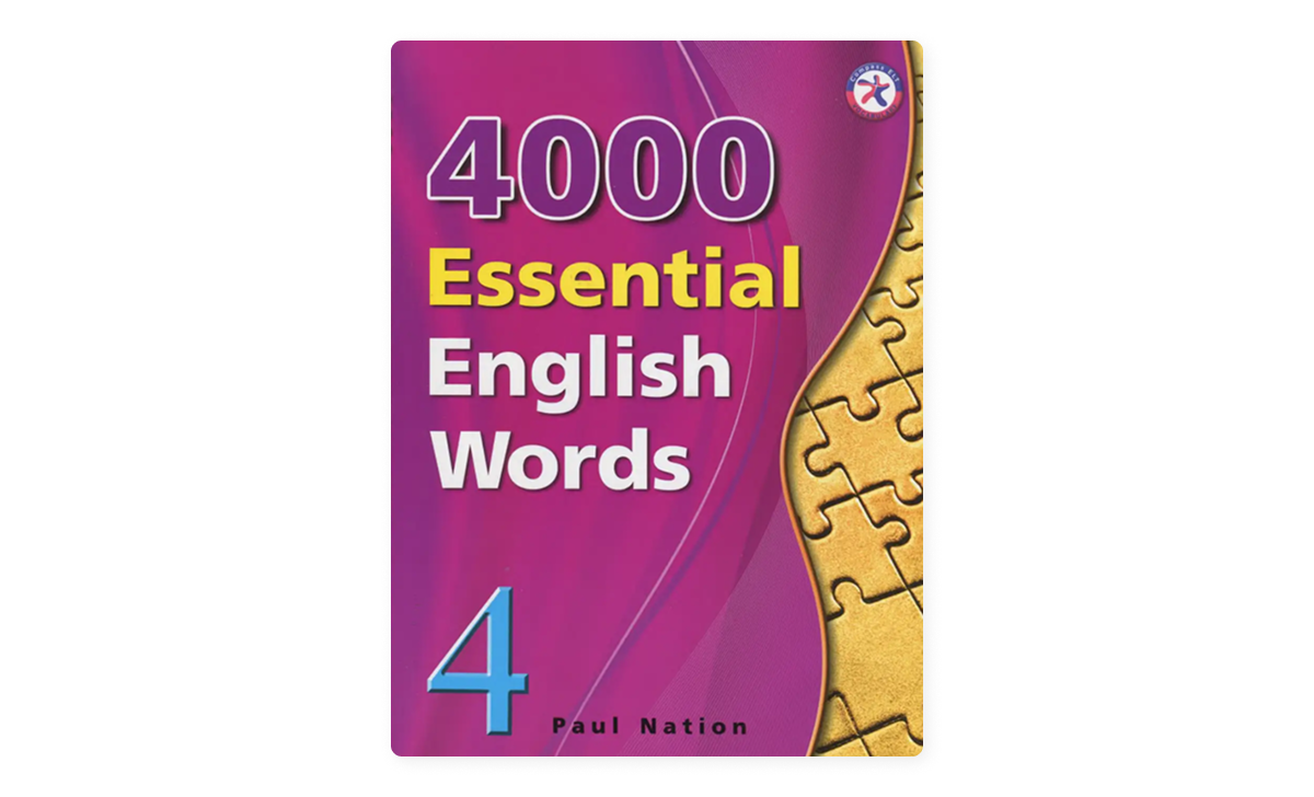 4000 Essential English Words Book 4